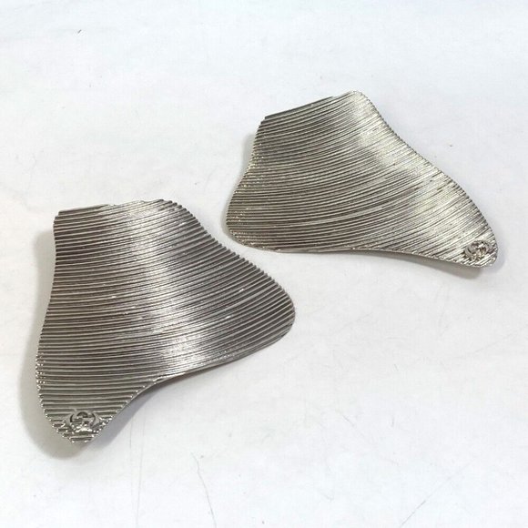 GUCCI Interlocking G Accessories Earrings Metal Silver - Picture 1 of 13
